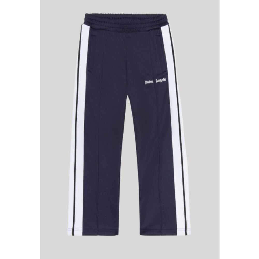 RETAIL $345 Palm Angels Long Track Pants Navy Blue*BRAND-NEW with tags*SZ 4